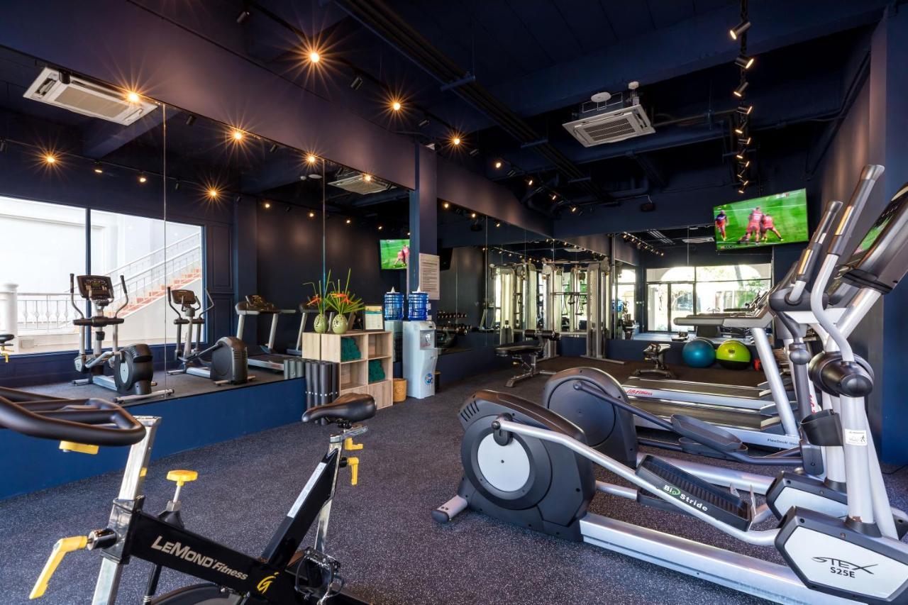Outrigger Koh Samui Beach Resort - Sha Extra Plus Lamai Beach (Koh Samui) Exterior foto The gym at the hotel