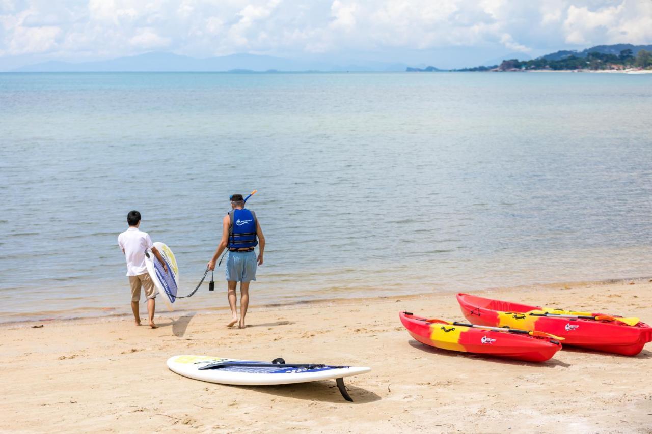 Outrigger Koh Samui Beach Resort - Sha Extra Plus Lamai Beach (Koh Samui) Exterior foto Beach at the resort